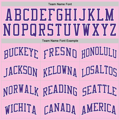 Custom Light Pink Purple-White Authentic Throwback Basketball Jersey - Sky-Custom