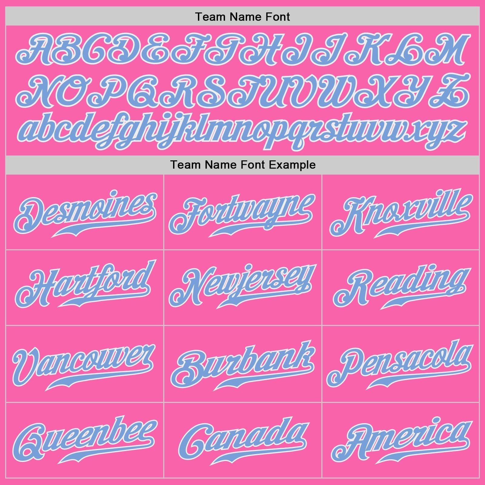 Custom Pink Light Blue-White Authentic Baseball Jersey - Sky-Custom