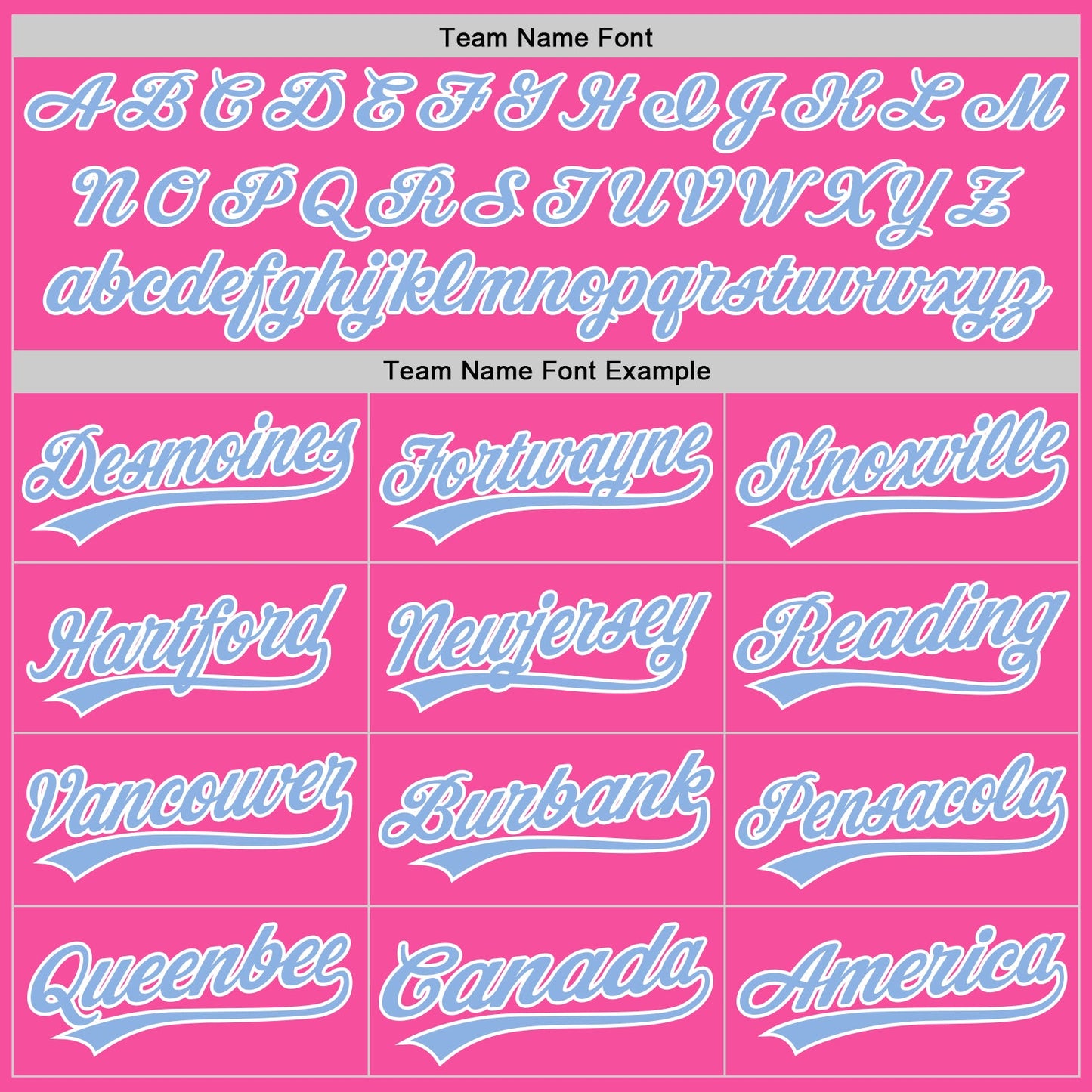 Custom Pink Light Blue-White Authentic Baseball Jersey - Sky-Custom