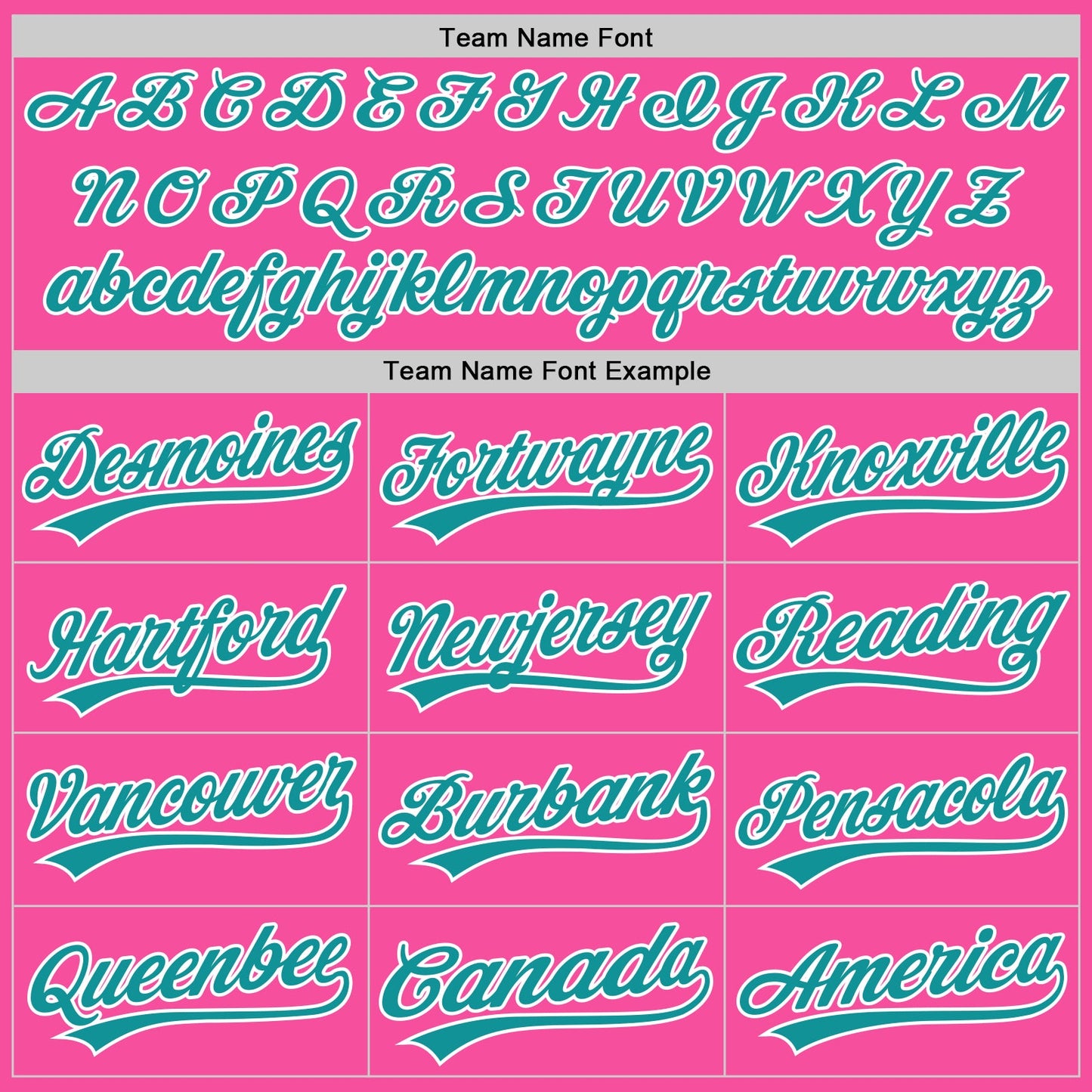 Custom Pink Teal-White Authentic Baseball Jersey - Sky-Custom
