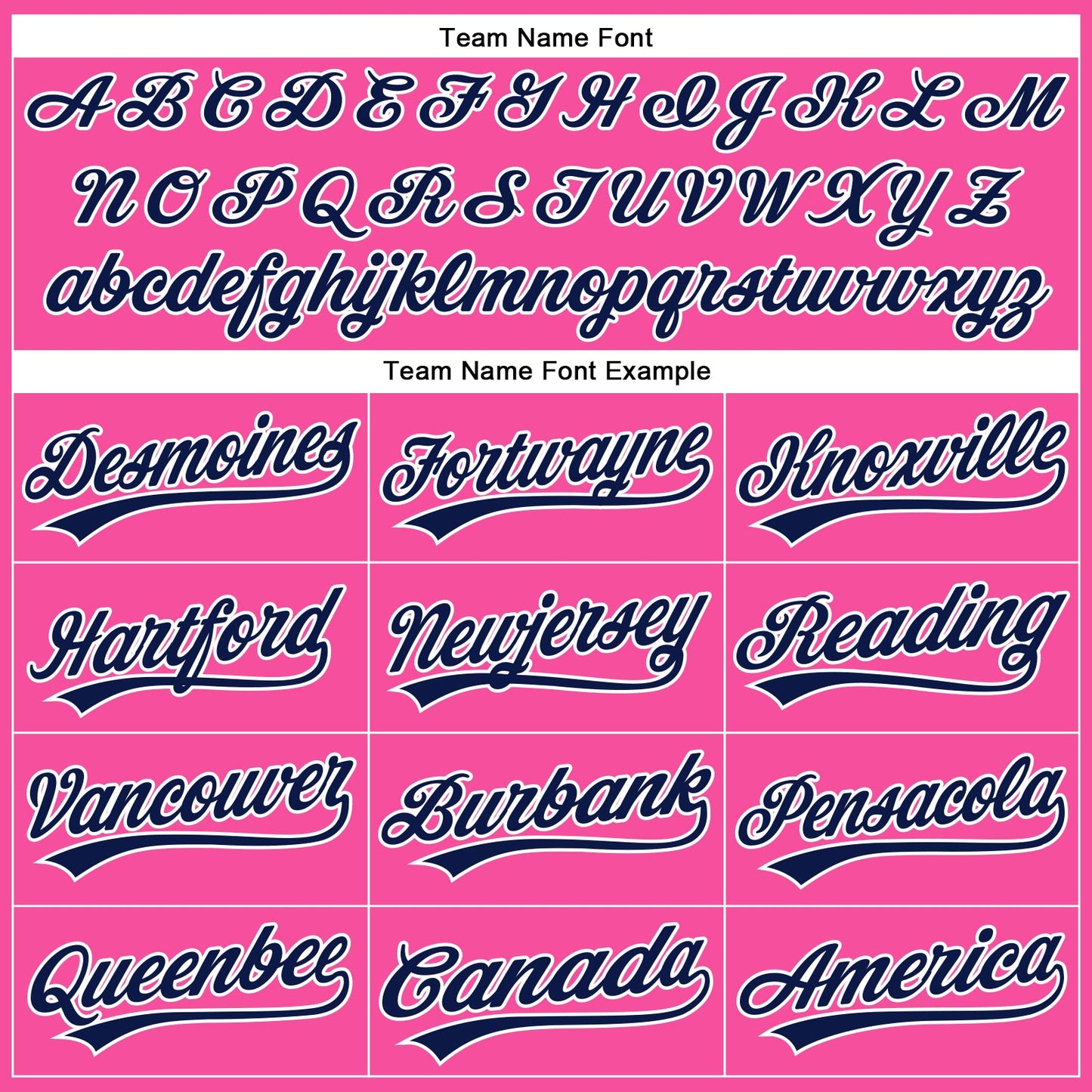 Custom Pink White Pinstripe Navy Authentic Baseball Jersey - Sky-Custom