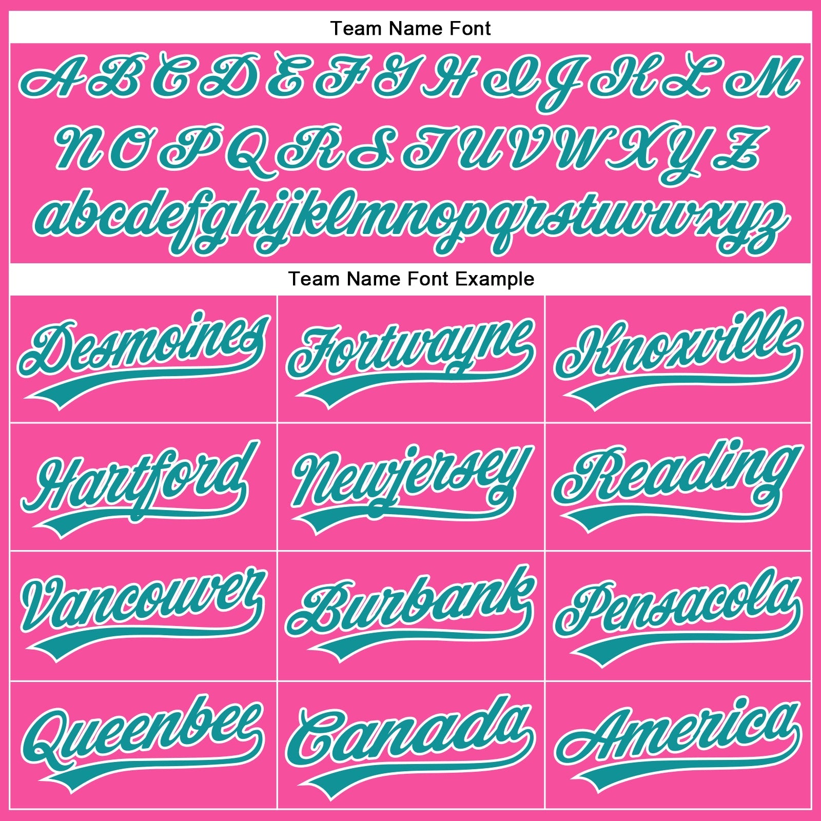 Custom Pink White Pinstripe Teal Authentic Baseball Jersey - Sky-Custom
