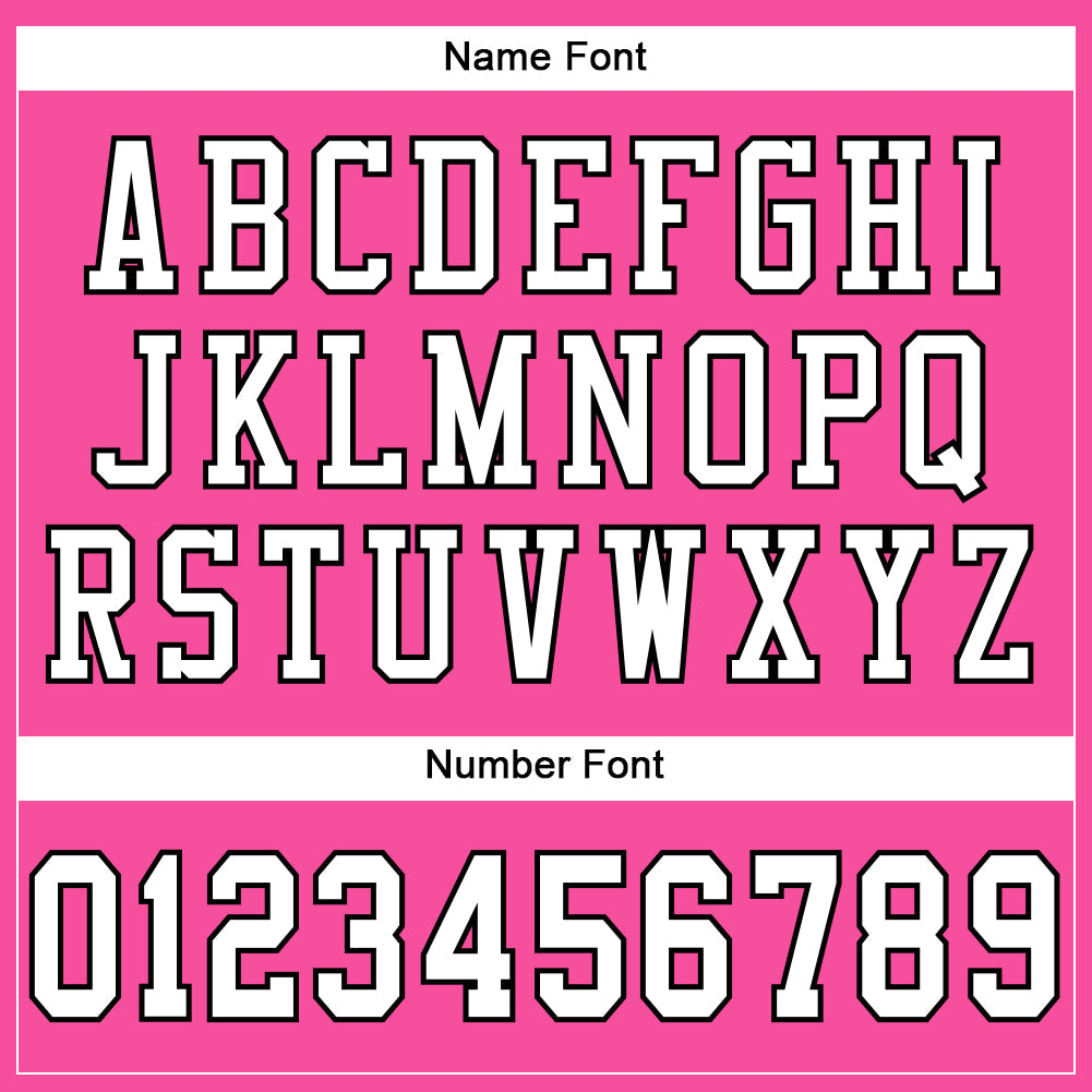 Custom Pink White-Black Mesh Authentic Football Jersey - Sky-Custom