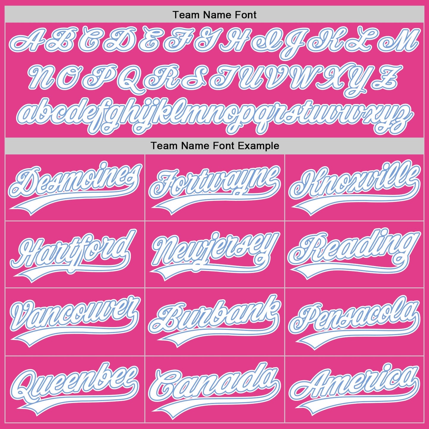 Custom Pink White-Light Blue Authentic Throwback Baseball Jersey - Sky-Custom