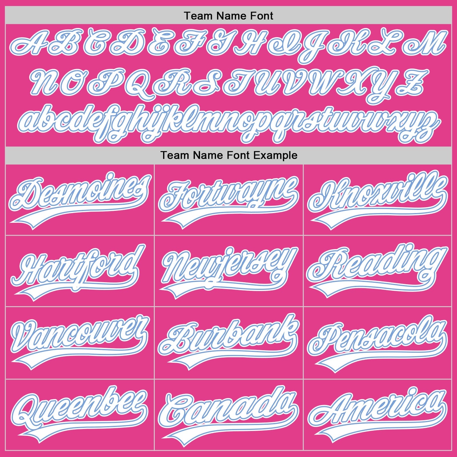 Custom Pink White-Light Blue Authentic Throwback Baseball Jersey - Sky-Custom