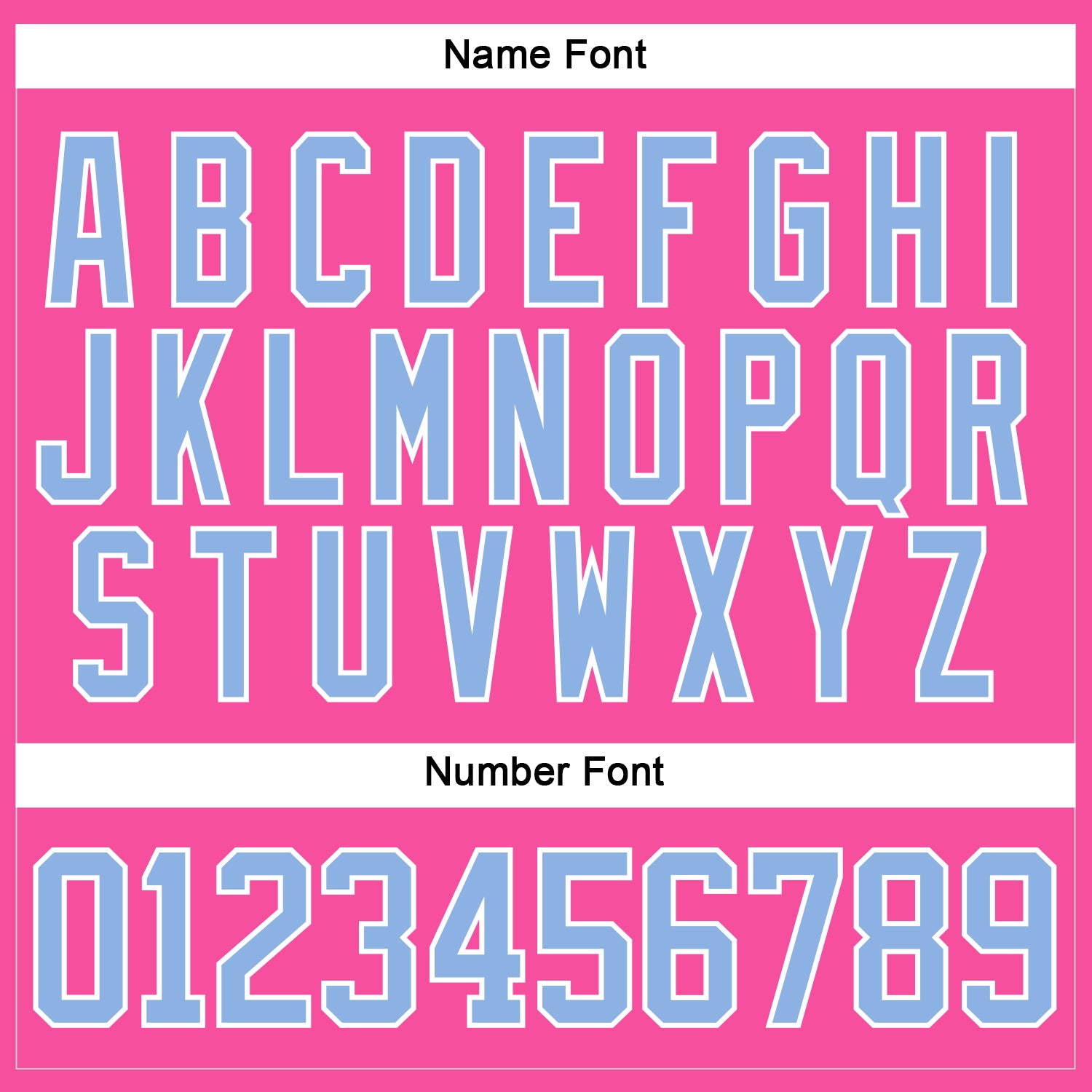 Custom Pink Light Blue-White Hockey Lace Neck Jersey - Sky-Custom