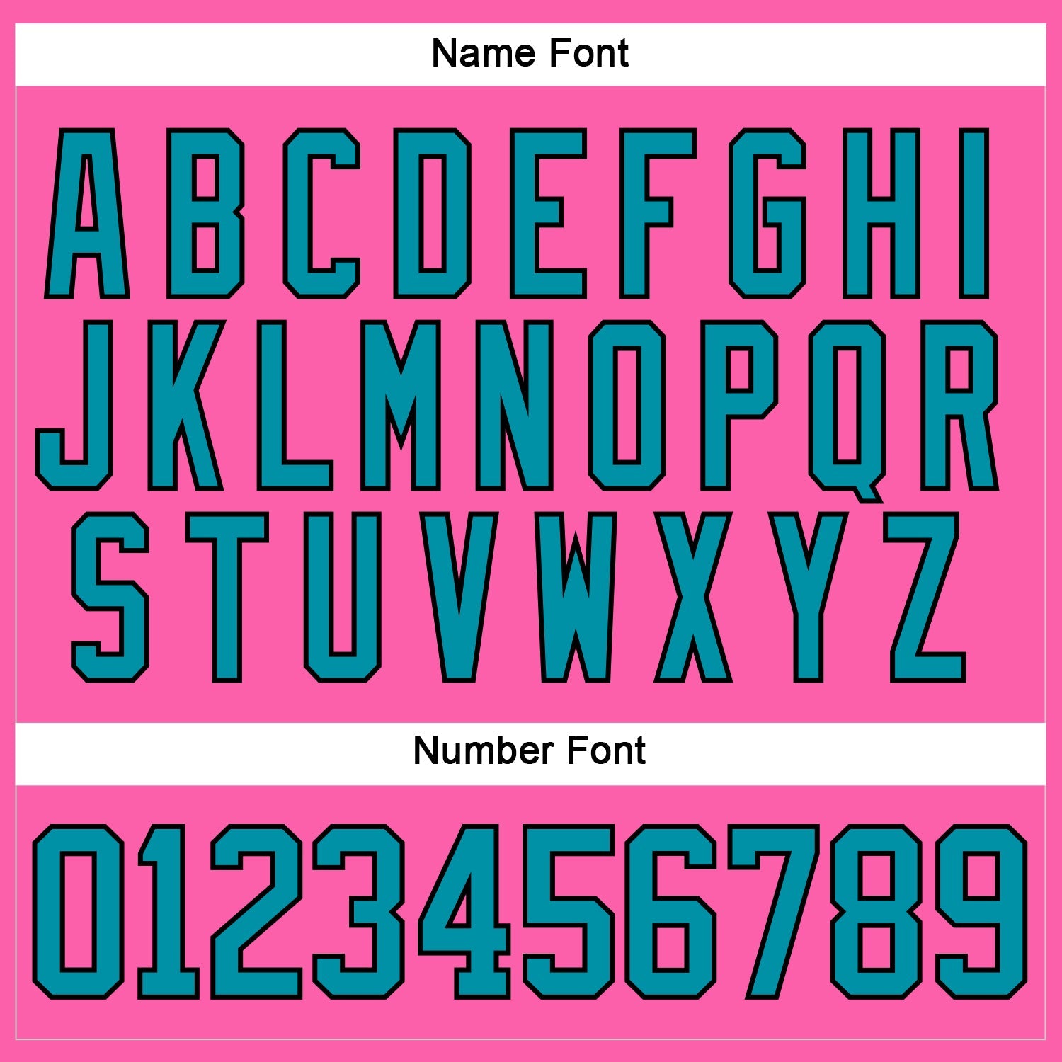 Custom Pink Teal-Black Hockey Jersey - Sky-Custom