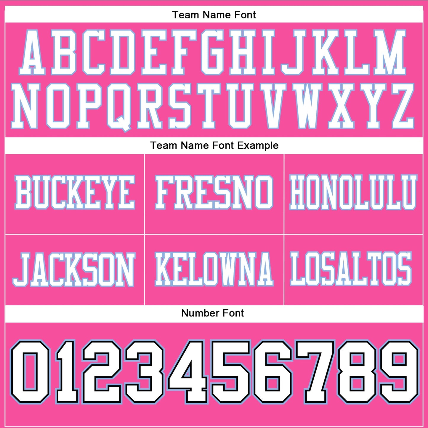 Custom Pink White Black-Light Blue Mesh Authentic Football Jersey - Sky-Custom