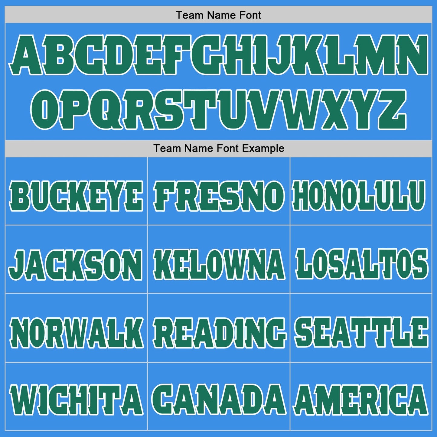 Custom Powder Blue Kelly Green-White Mesh Authentic Football Jersey - Sky-Custom