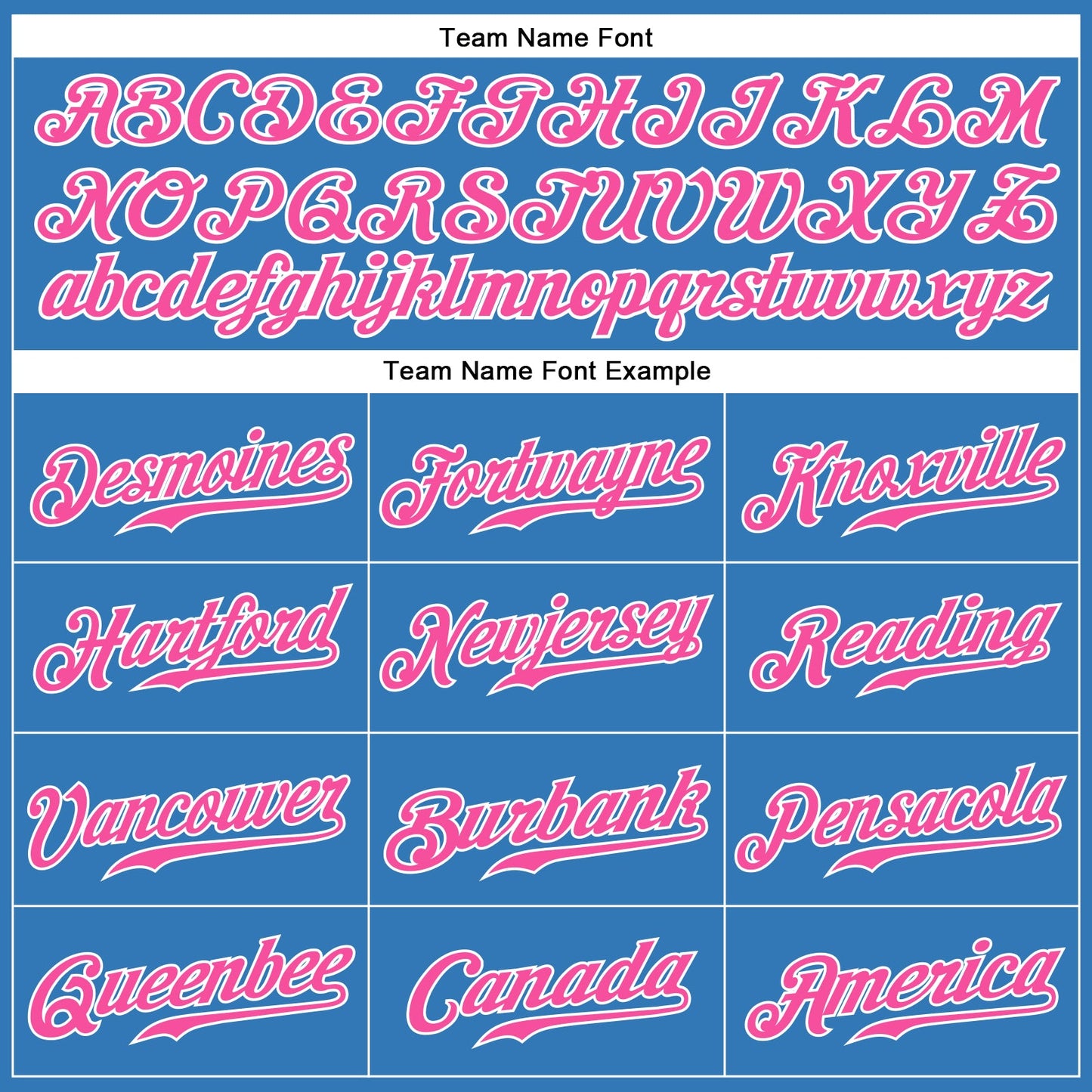 Custom Powder Blue Pink-White Authentic Sleeveless Baseball Jersey - Sky-Custom