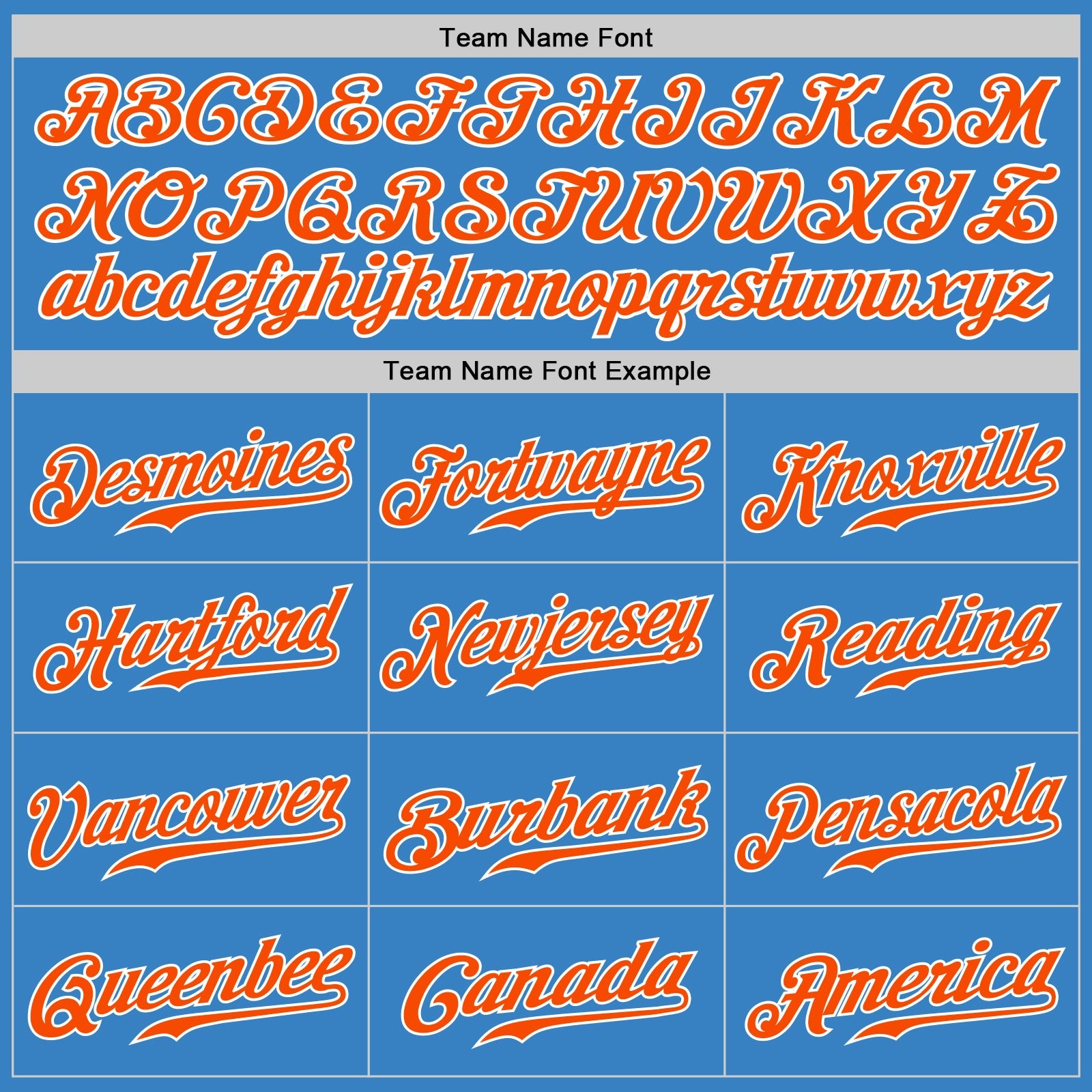 Custom Powder Blue Orange-White Authentic Baseball Jersey - Sky-Custom