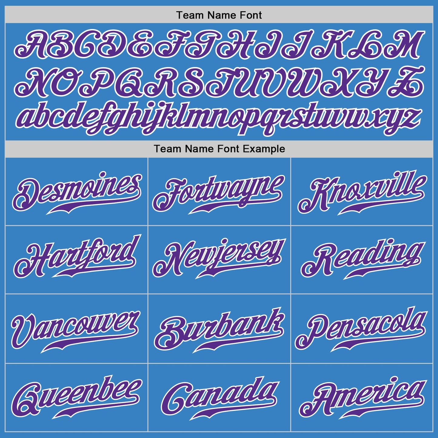 Custom Powder Blue Purple-White Authentic Baseball Jersey - Sky-Custom