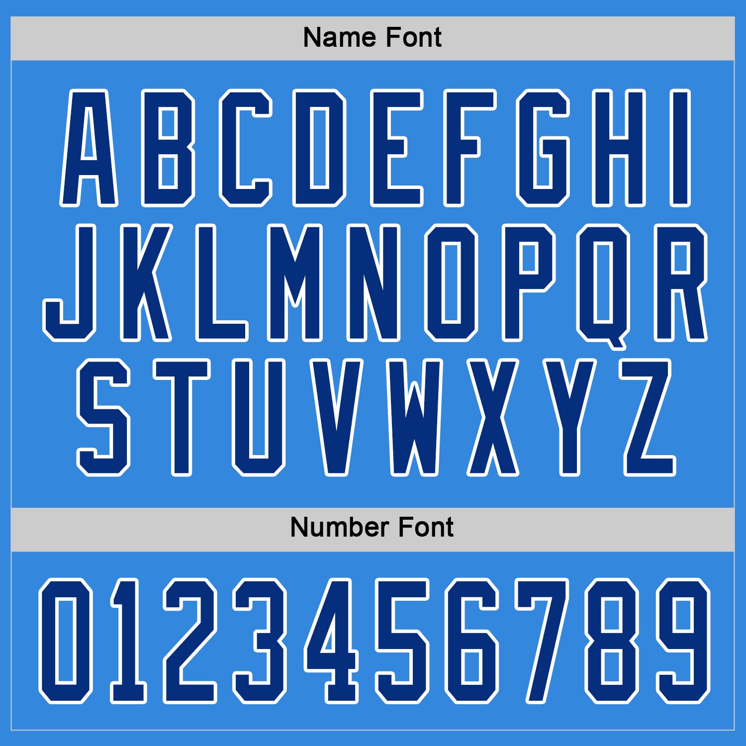 Custom Powder Blue Royal-White Hockey Jersey - Sky-Custom