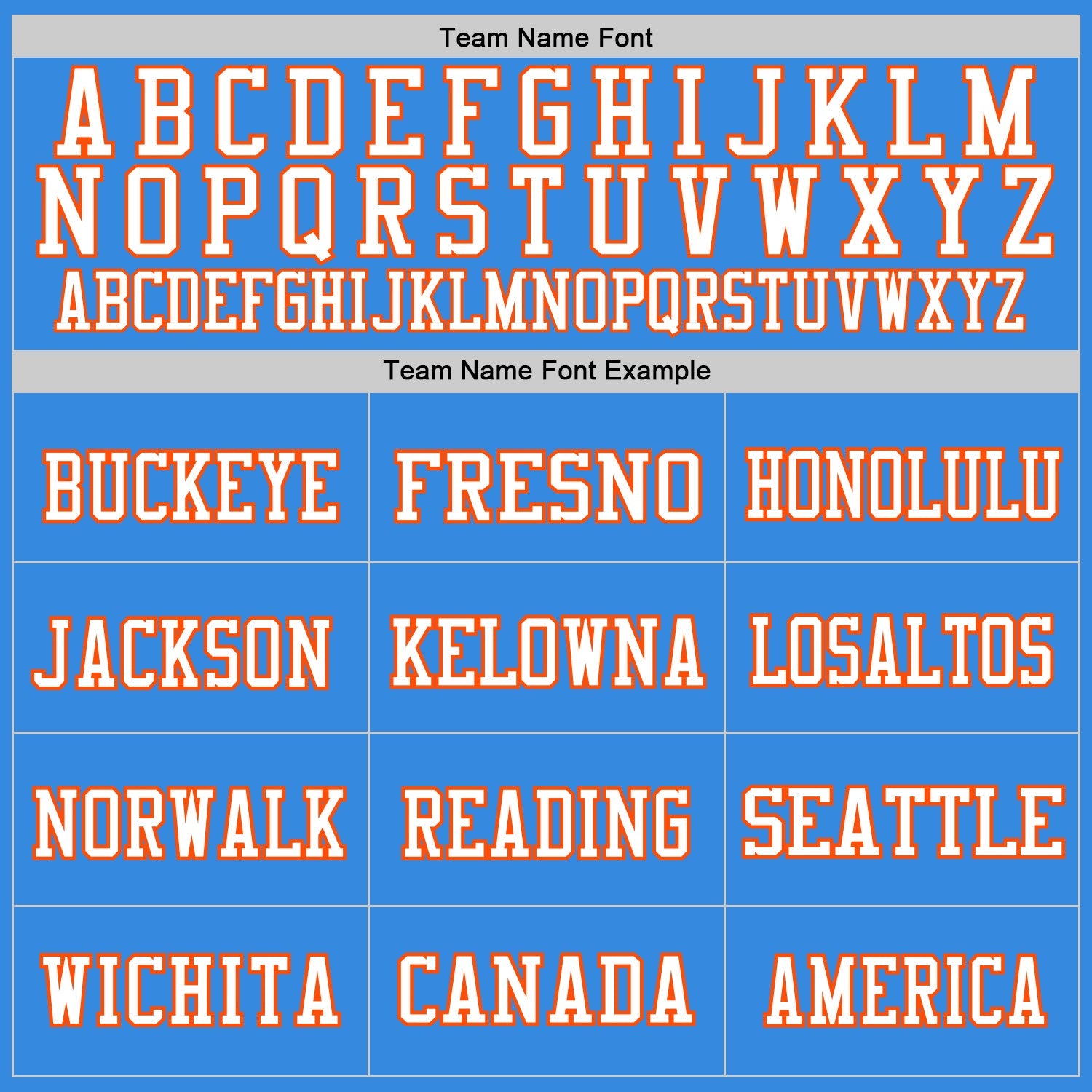 Custom Powder Blue Orange-White Mesh Authentic Football Jersey - Sky-Custom