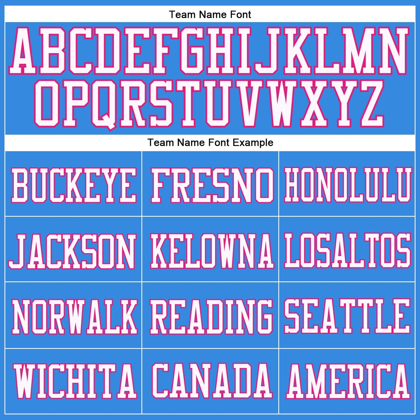 Custom Powder Blue Hot Pink-White Mesh Authentic Football Jersey - Sky-Custom