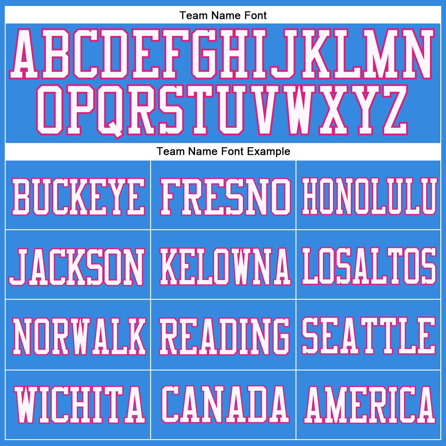 Custom Powder Blue Hot Pink-White Mesh Authentic Football Jersey - Sky-Custom