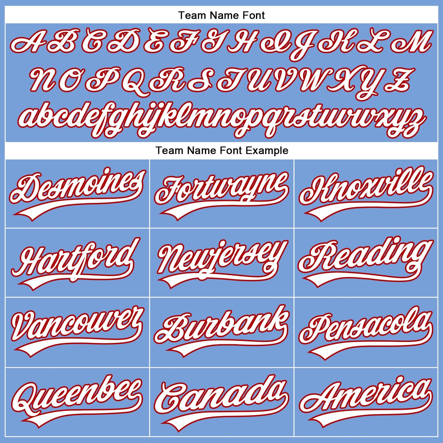 Custom Powder Blue White-Red Authentic Baseball Jersey - Sky-Custom