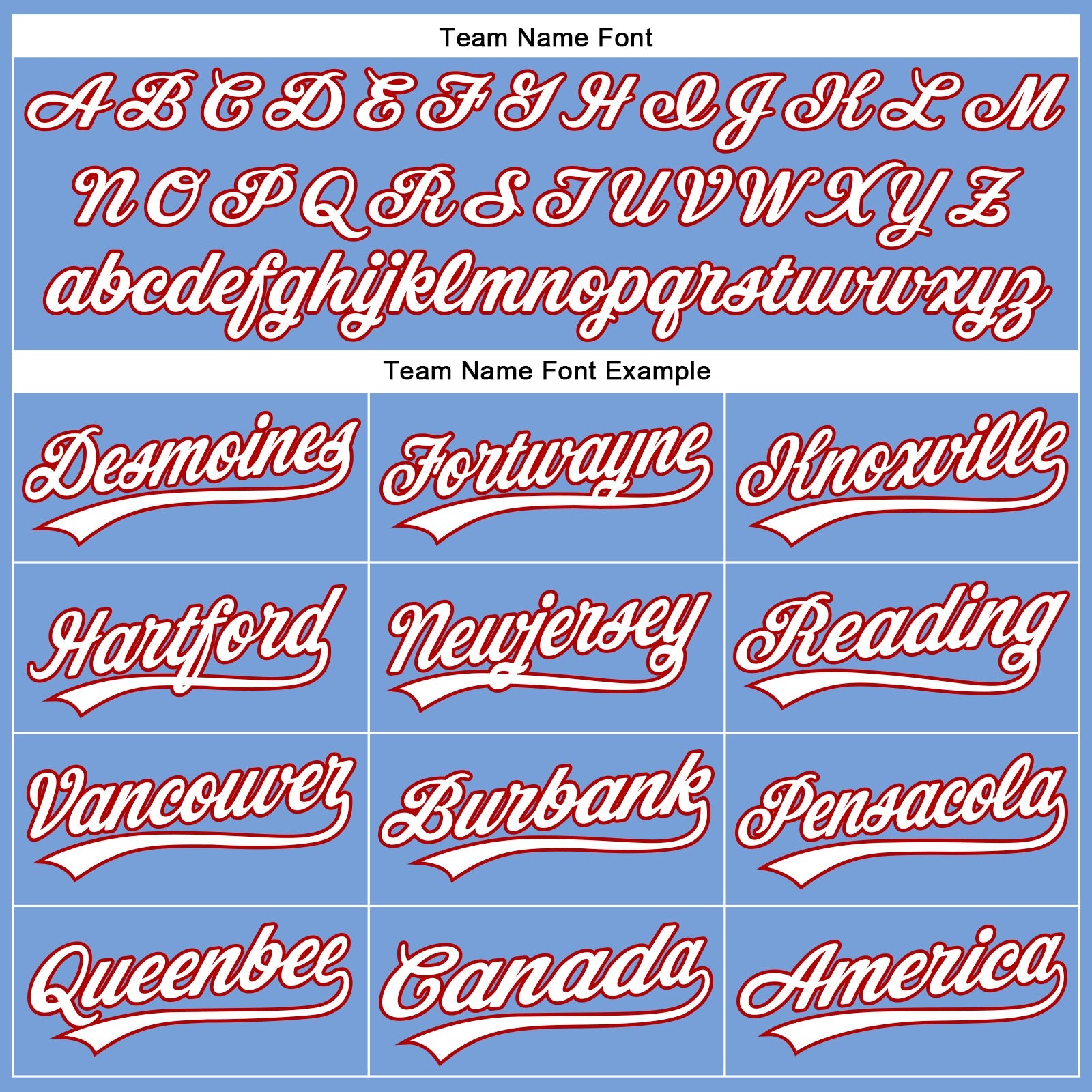 Custom Powder Blue White-Red Authentic Baseball Jersey - Sky-Custom