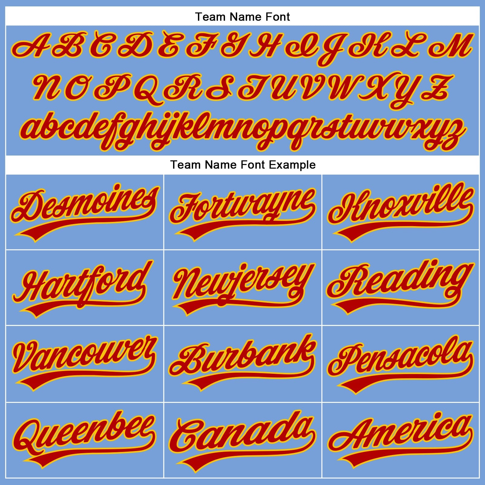 Custom Powder Blue Red-Gold Authentic Baseball Jersey - Sky-Custom