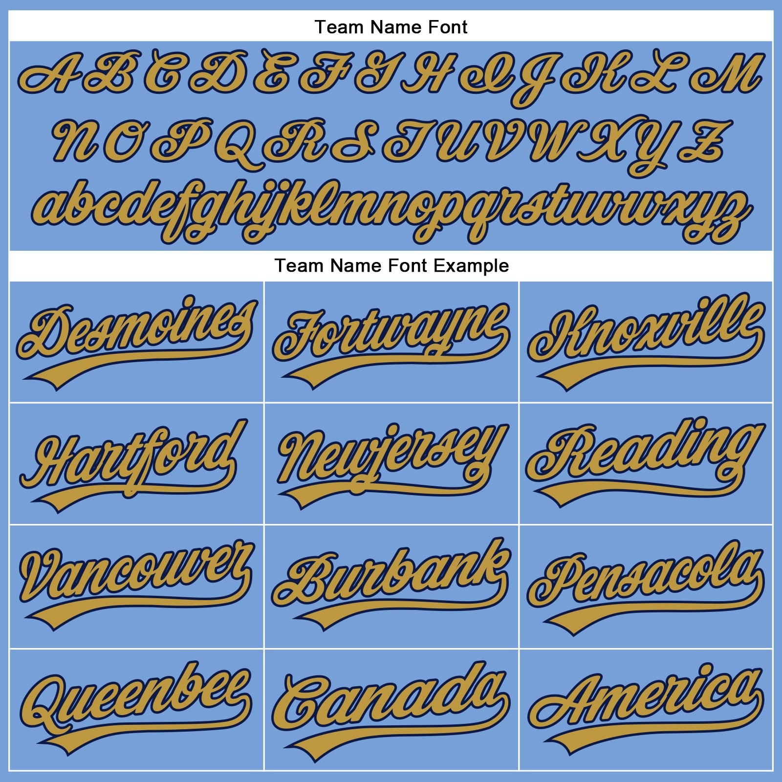 Custom Powder Blue Old Gold-Navy Authentic Baseball Jersey - Sky-Custom