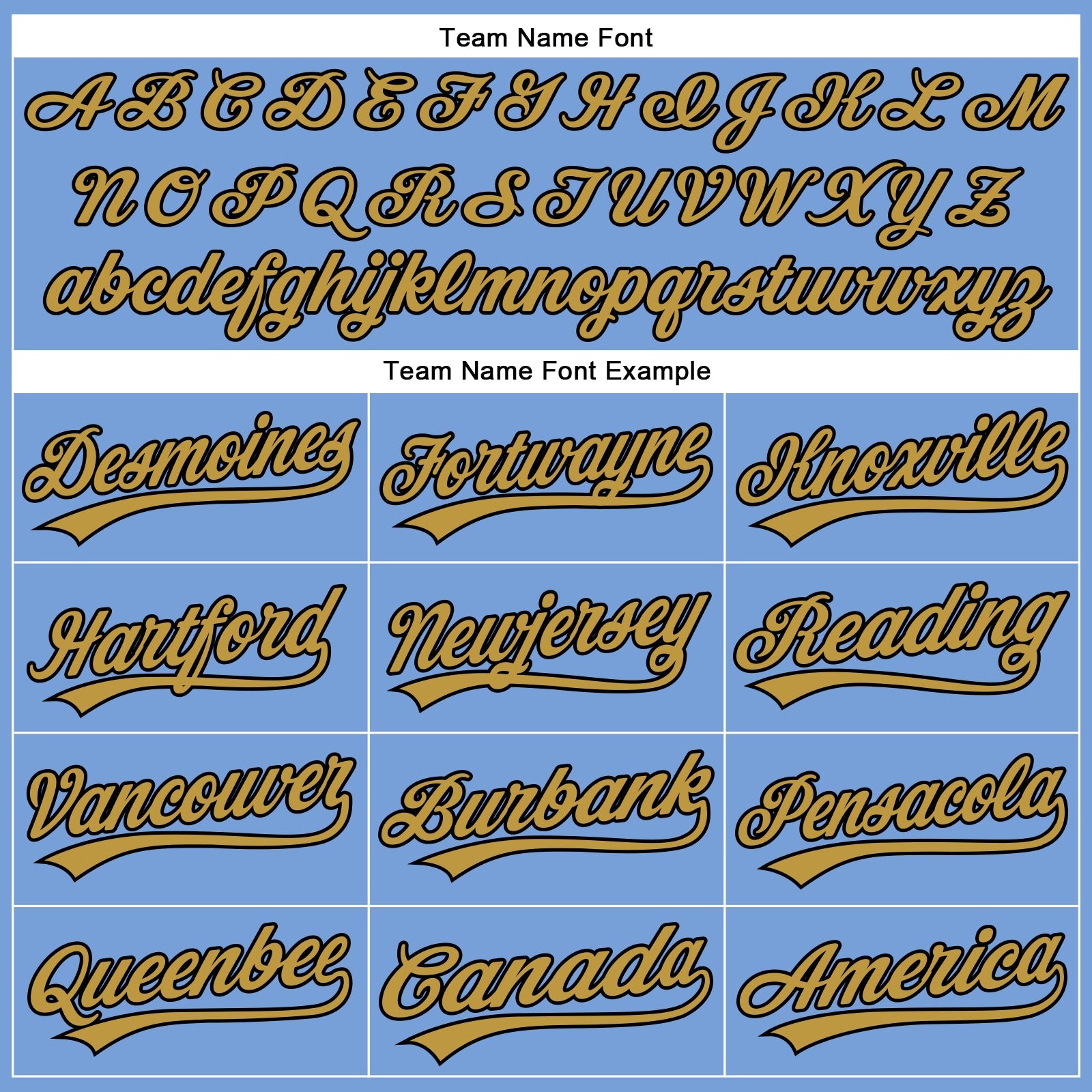 Custom Powder Blue Old Gold-Black Authentic Baseball Jersey - Sky-Custom