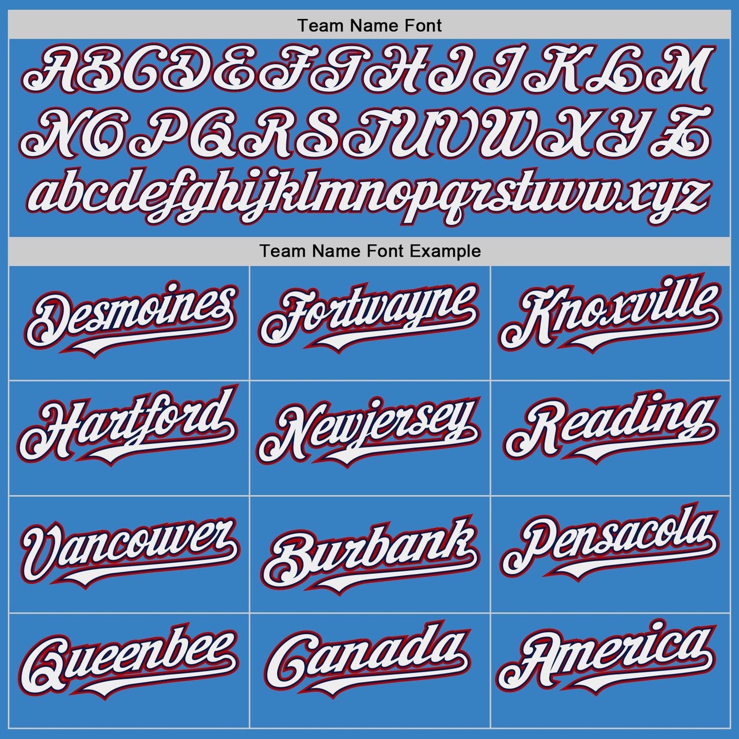Custom Powder Blue Red-Navy Pinstripe Red Authentic Baseball Jersey - Sky-Custom