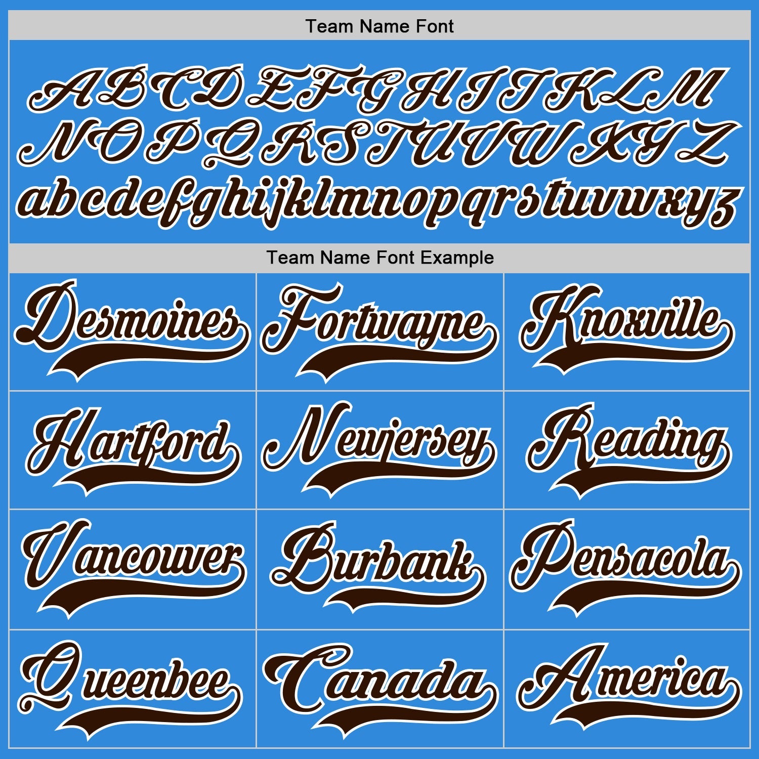Custom Sky Blue Brown-White Hockey Lace Neck Jersey - Sky-Custom