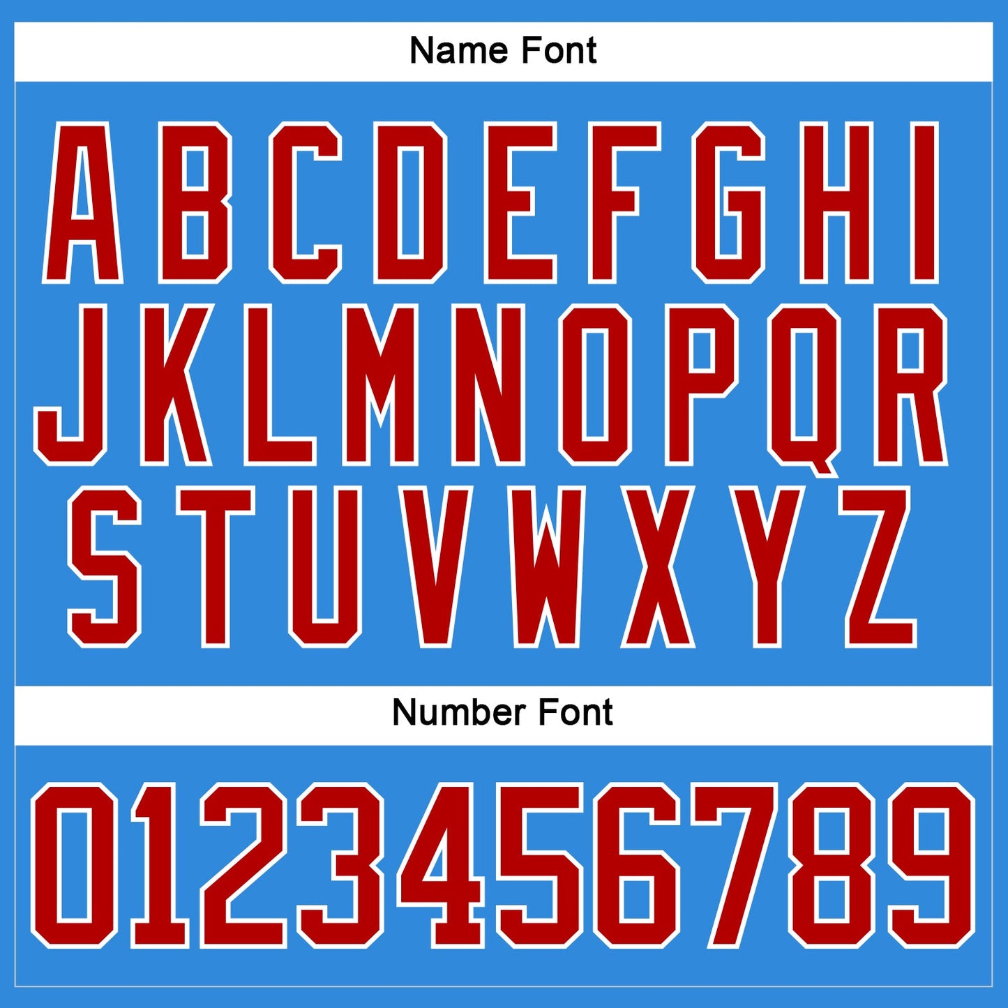 Custom Sky Blue Red-White Hockey Lace Neck Jersey - Sky-Custom