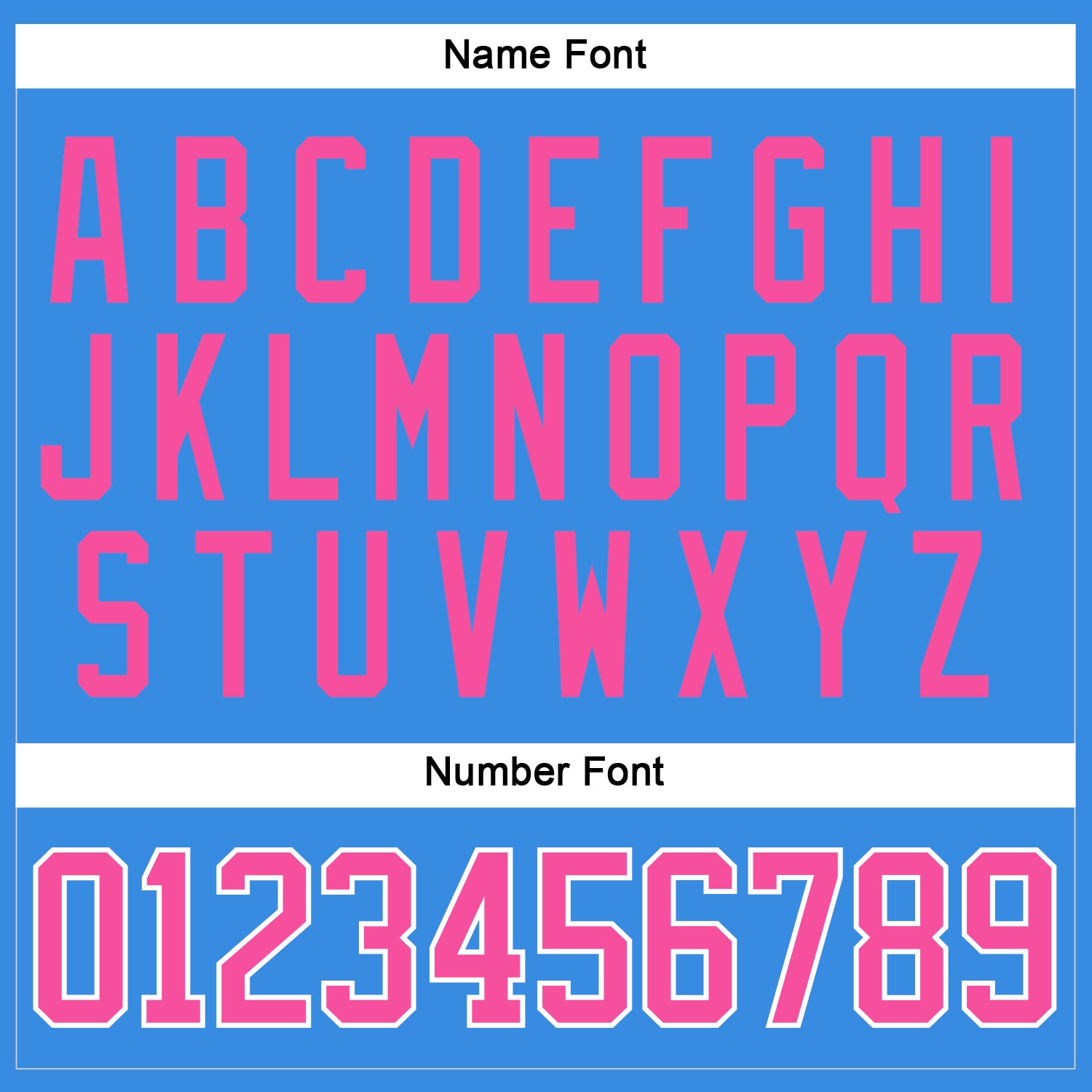 Custom Powder Blue Pink-White Hockey Jersey - Sky-Custom