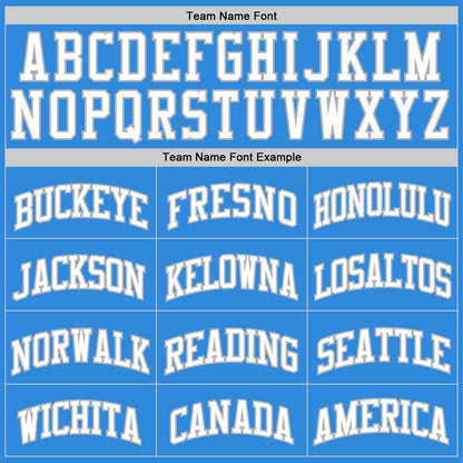Custom Powder Blue White-Gray Authentic Basketball Jersey - Sky-Custom