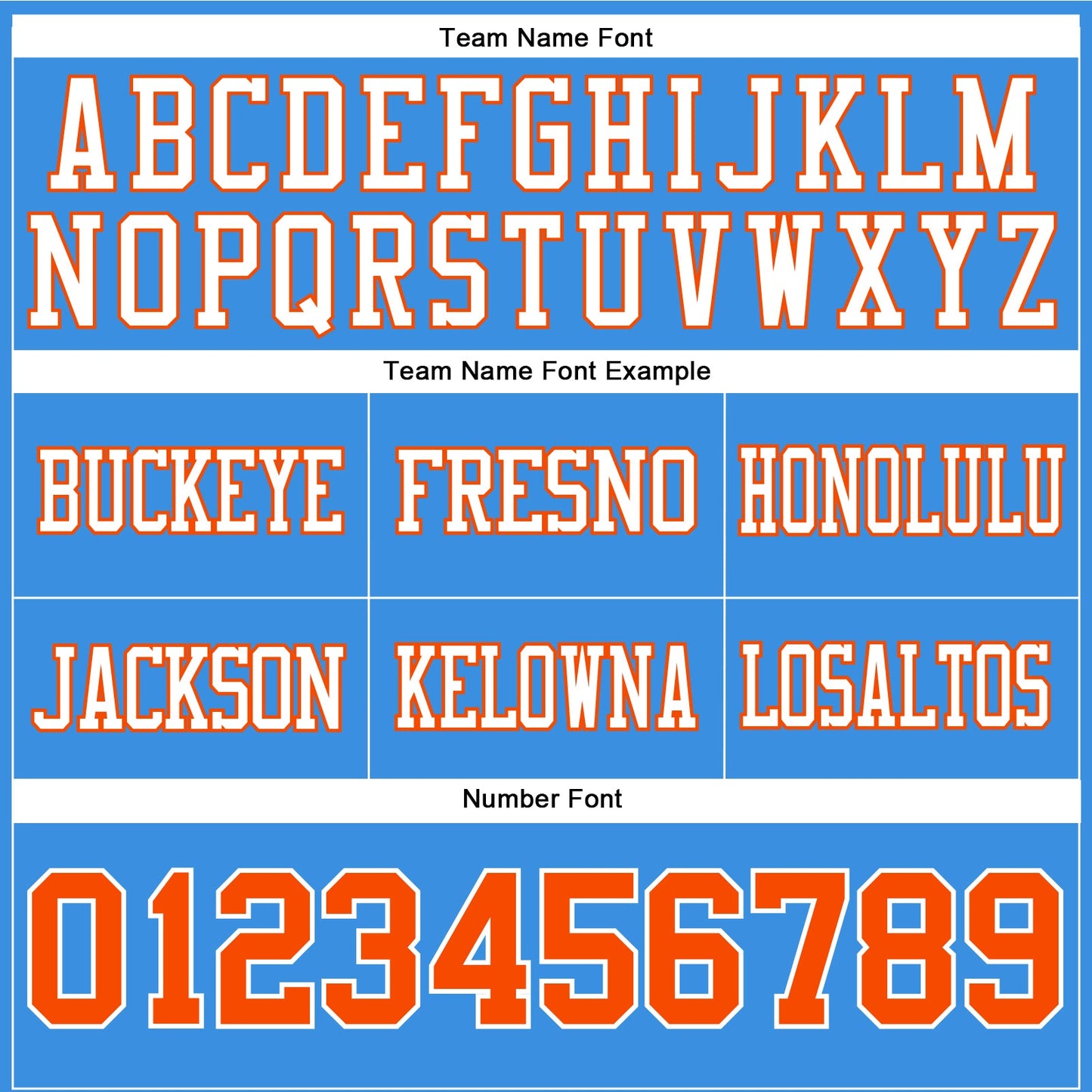 Custom Powder Blue Orange-White Mesh Authentic Football Jersey - Sky-Custom