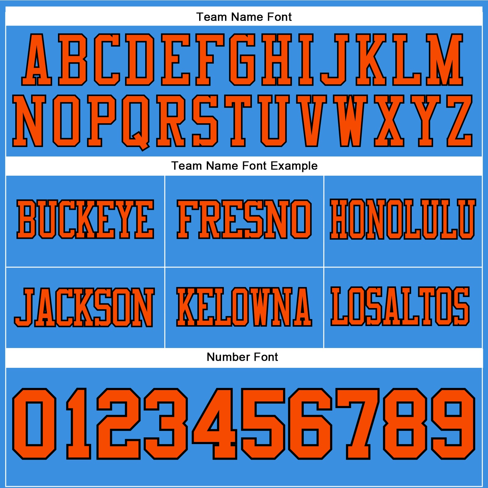 Custom Powder Blue Orange-Black Mesh Authentic Football Jersey - Sky-Custom