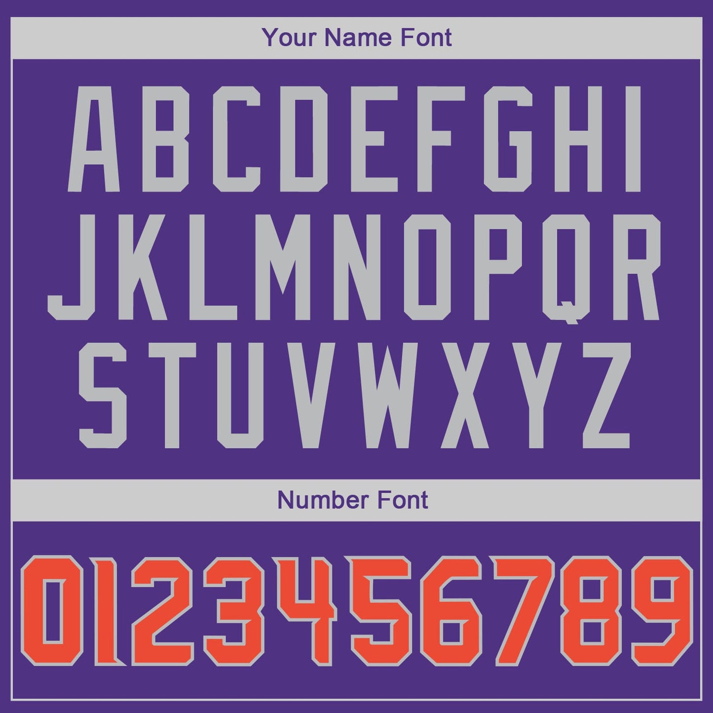 Custom Purple Orange-Gray Authentic Baseball Jersey - Sky-Custom