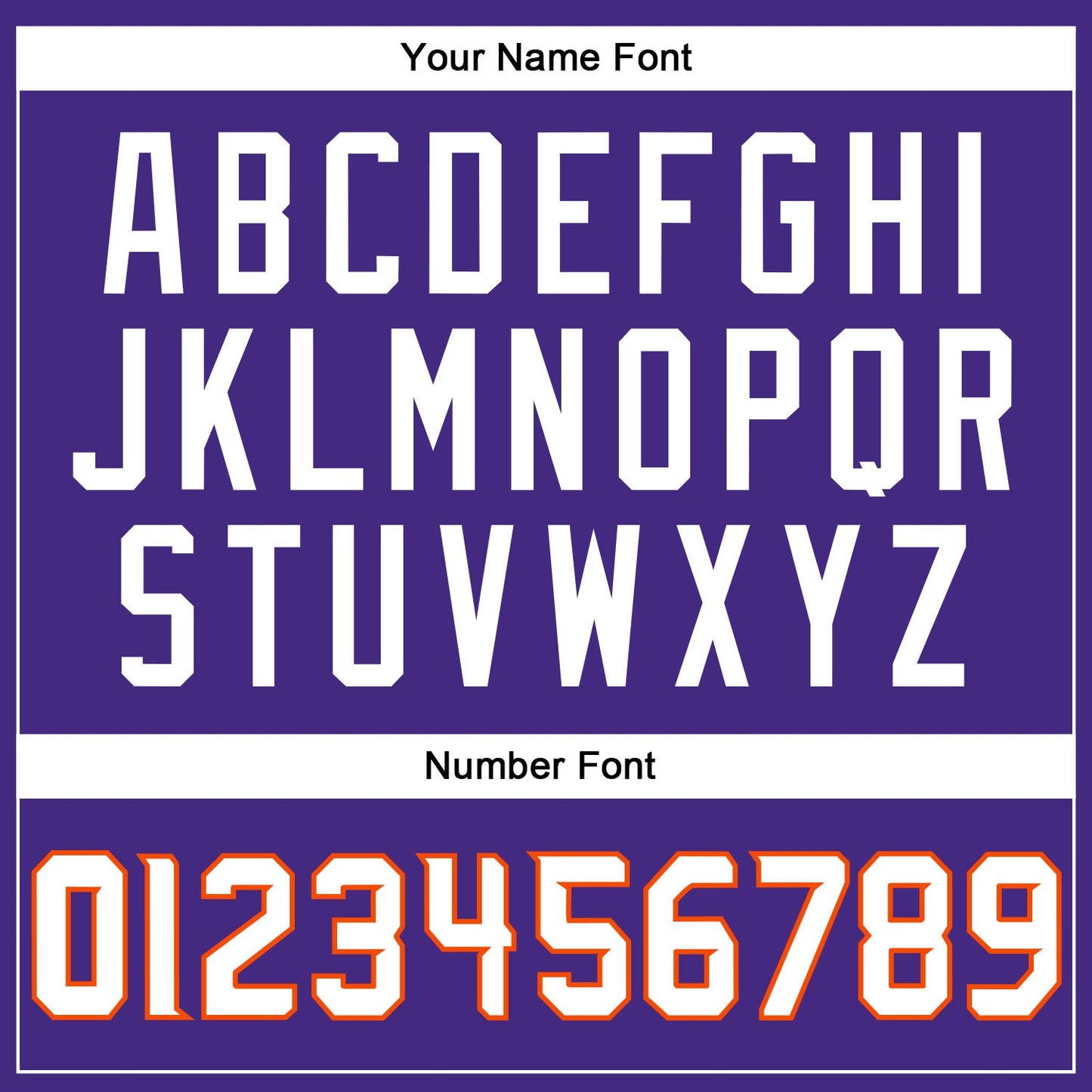 Custom Purple White-Orange Mesh Authentic Football Jersey - Sky-Custom