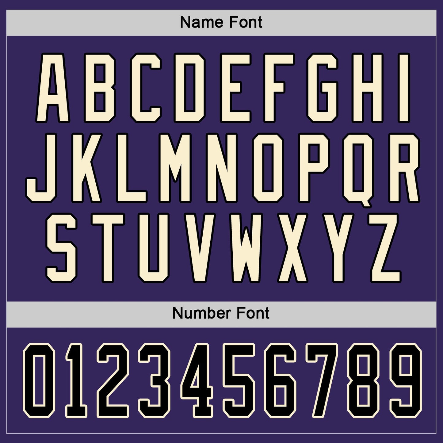 Custom Purple Black-Cream Hockey Jersey - Sky-Custom