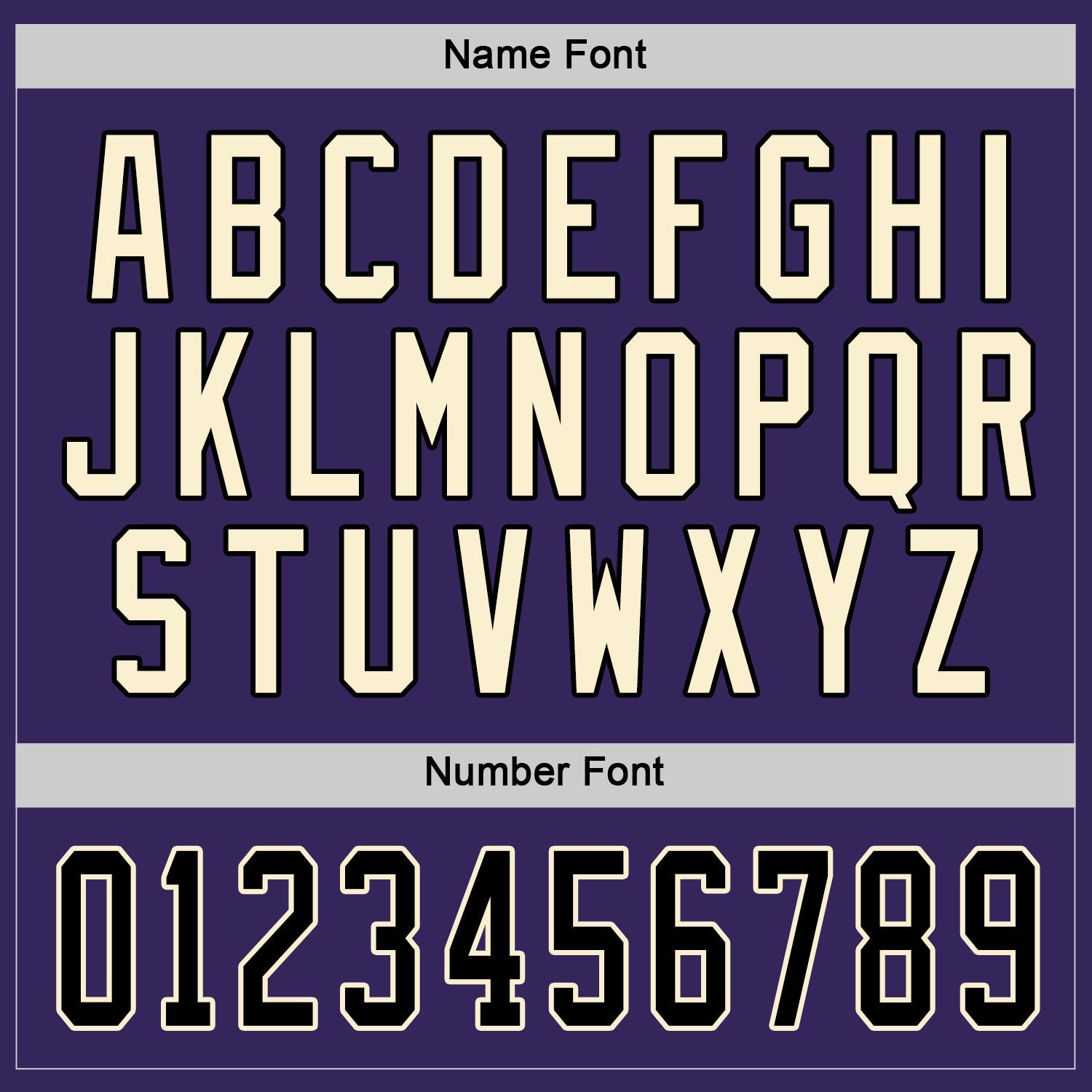 Custom Purple Black-Cream Hockey Jersey - Sky-Custom