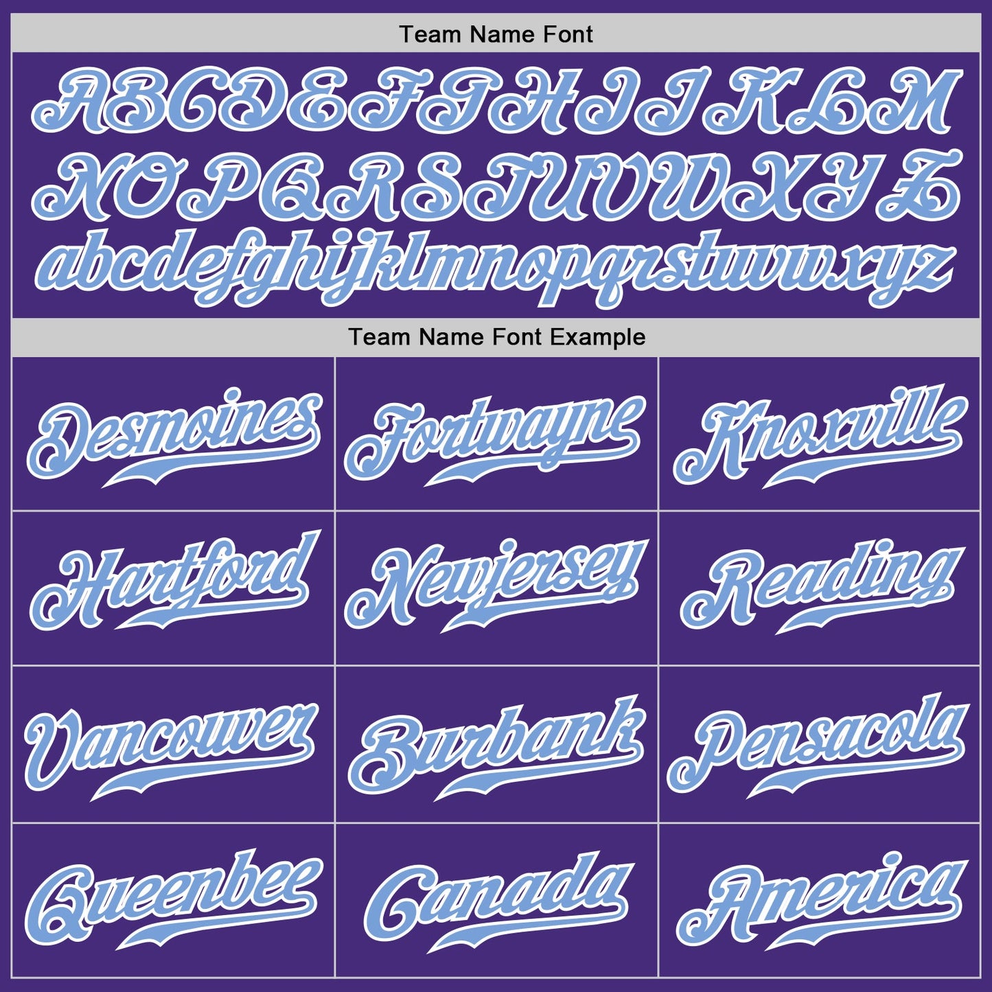 Custom Purple White Pinstripe Light Blue-White Authentic Baseball Jersey - Sky-Custom
