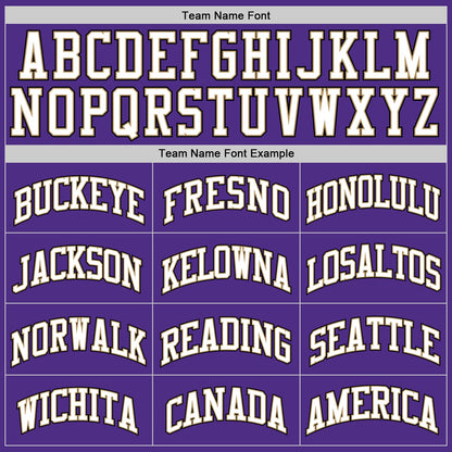 Custom Purple White-Old Gold Authentic Throwback Basketball Jersey - Sky-Custom