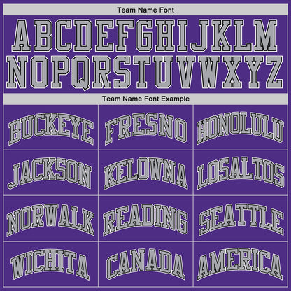 Custom Purple Black-White Authentic Throwback Basketball Jersey - Sky-Custom