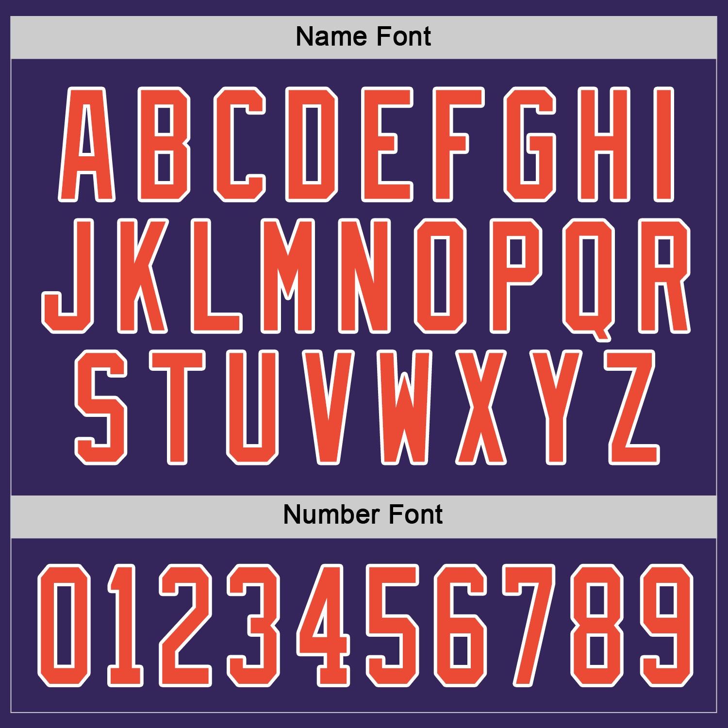 Custom Purple Orange-White Hockey Jersey - Sky-Custom