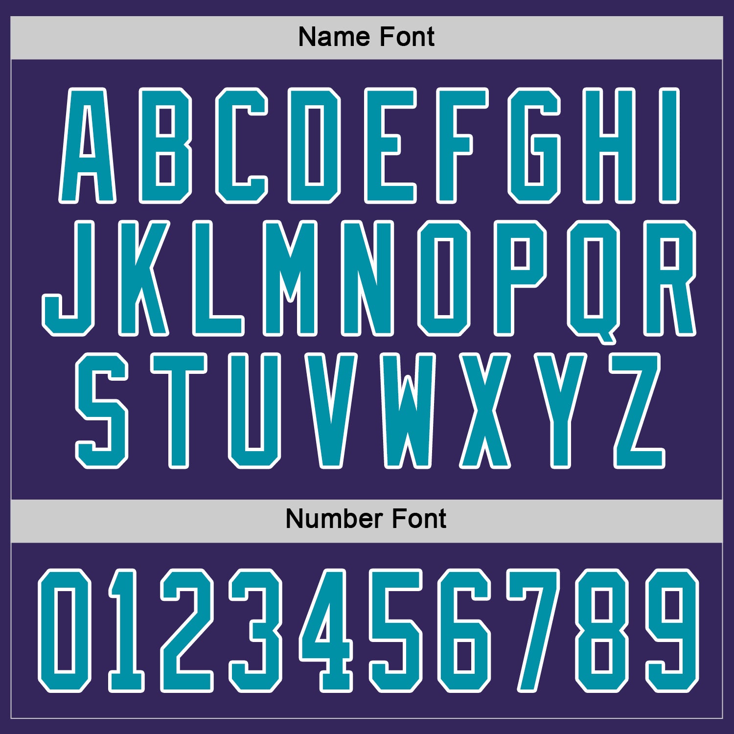 Custom Purple Teal-White Hockey Jersey - Sky-Custom