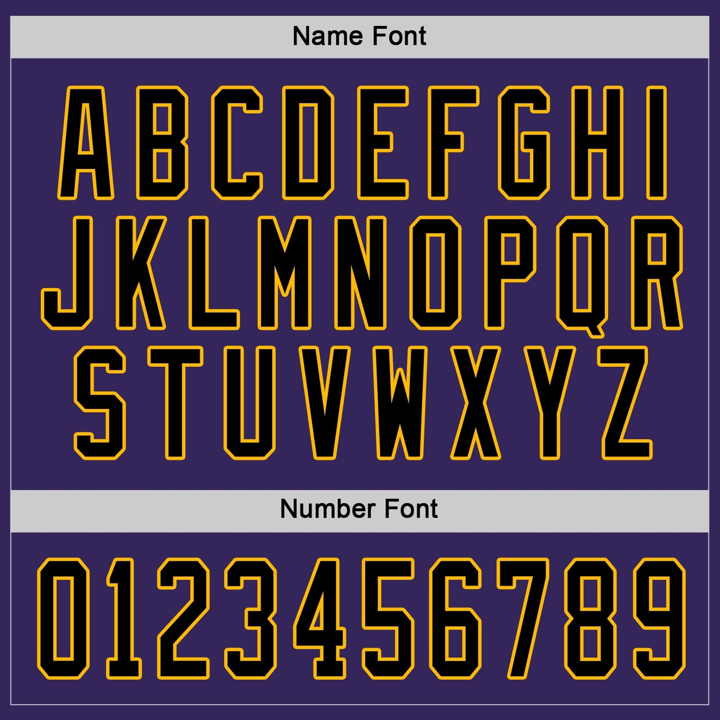 Custom Purple Black-Gold Hockey Jersey - Sky-Custom