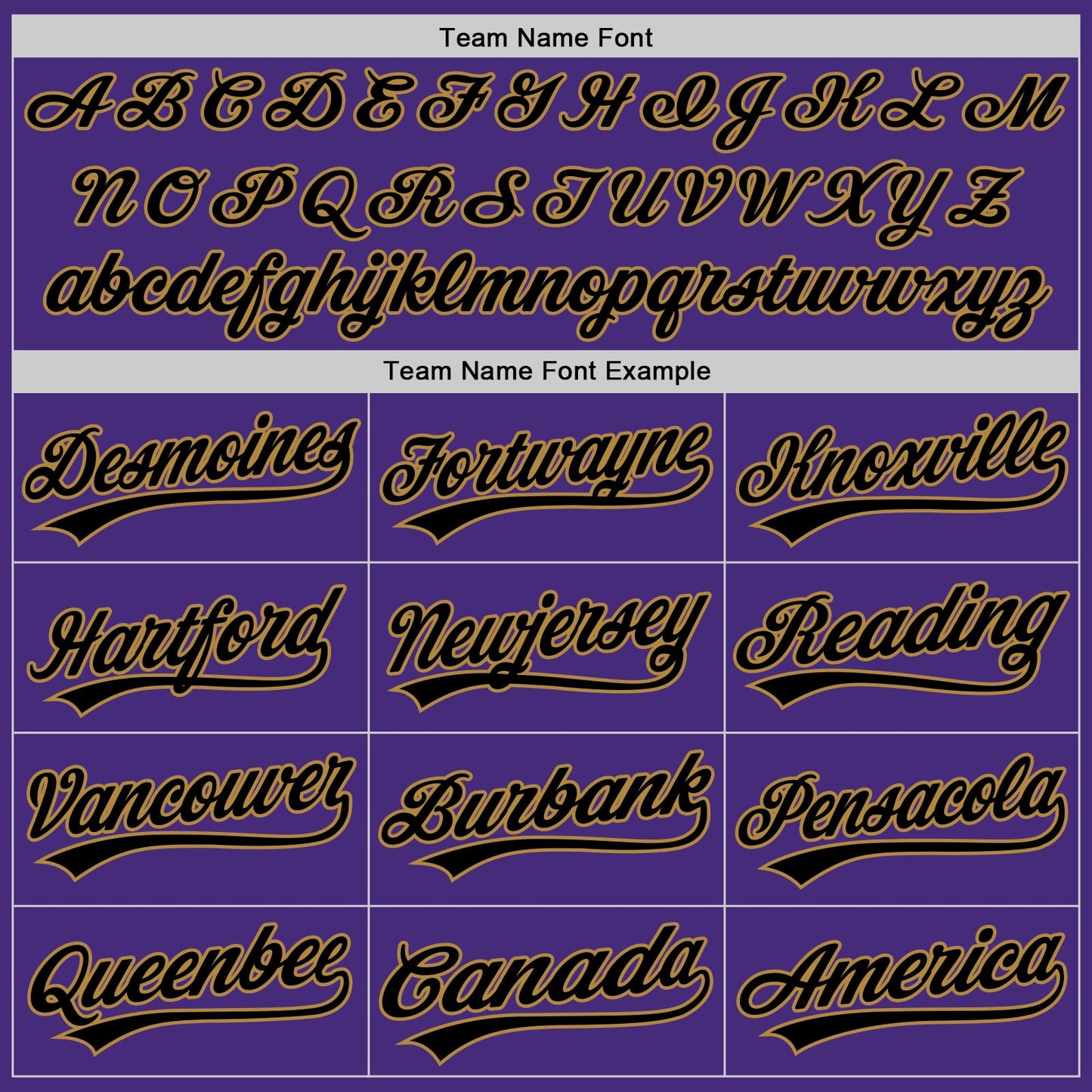 Custom Purple Black Pinstripe Black-Old Gold Authentic Baseball Jersey - Sky-Custom