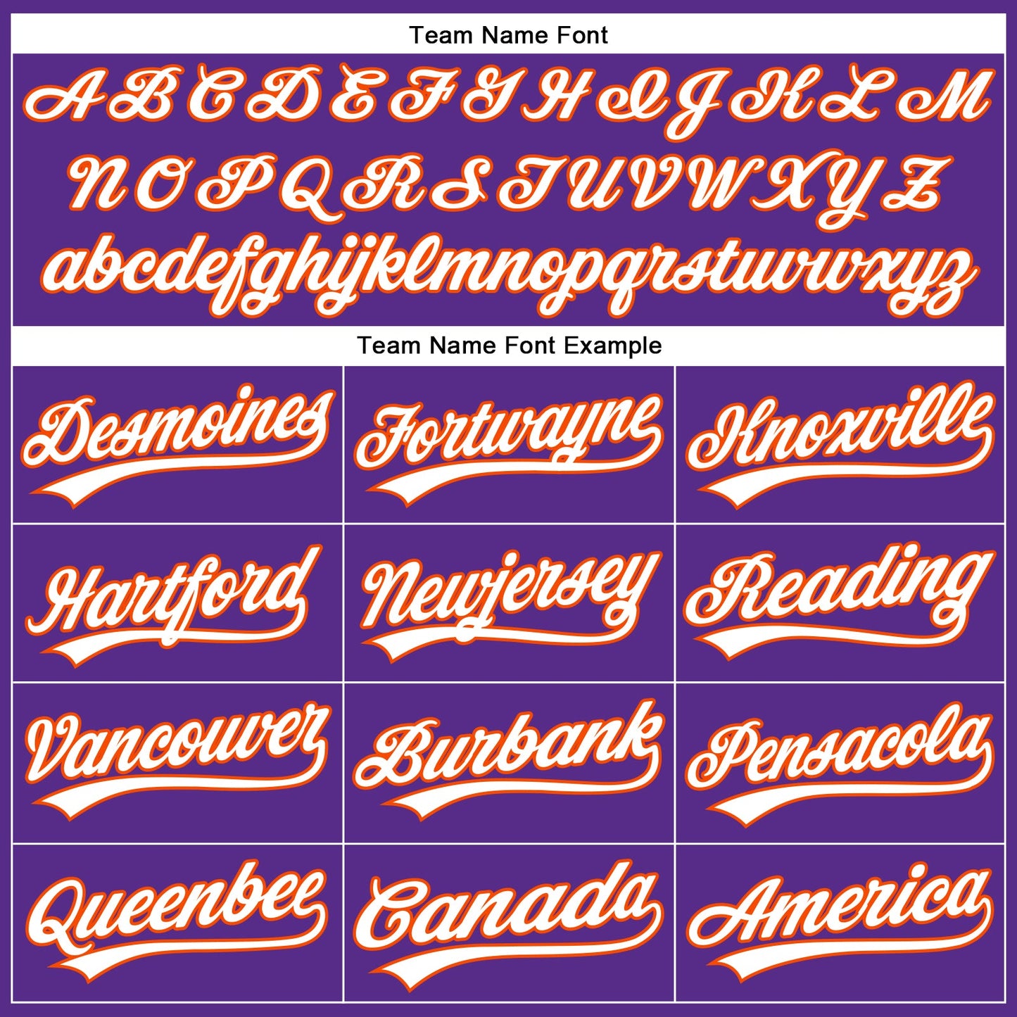 Custom Purple White Pinstripe Orange Authentic Baseball Jersey - Sky-Custom
