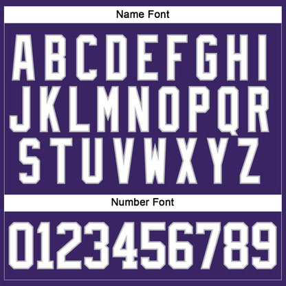 Custom Purple White-Gray Hockey Lace Neck Jersey - Sky-Custom