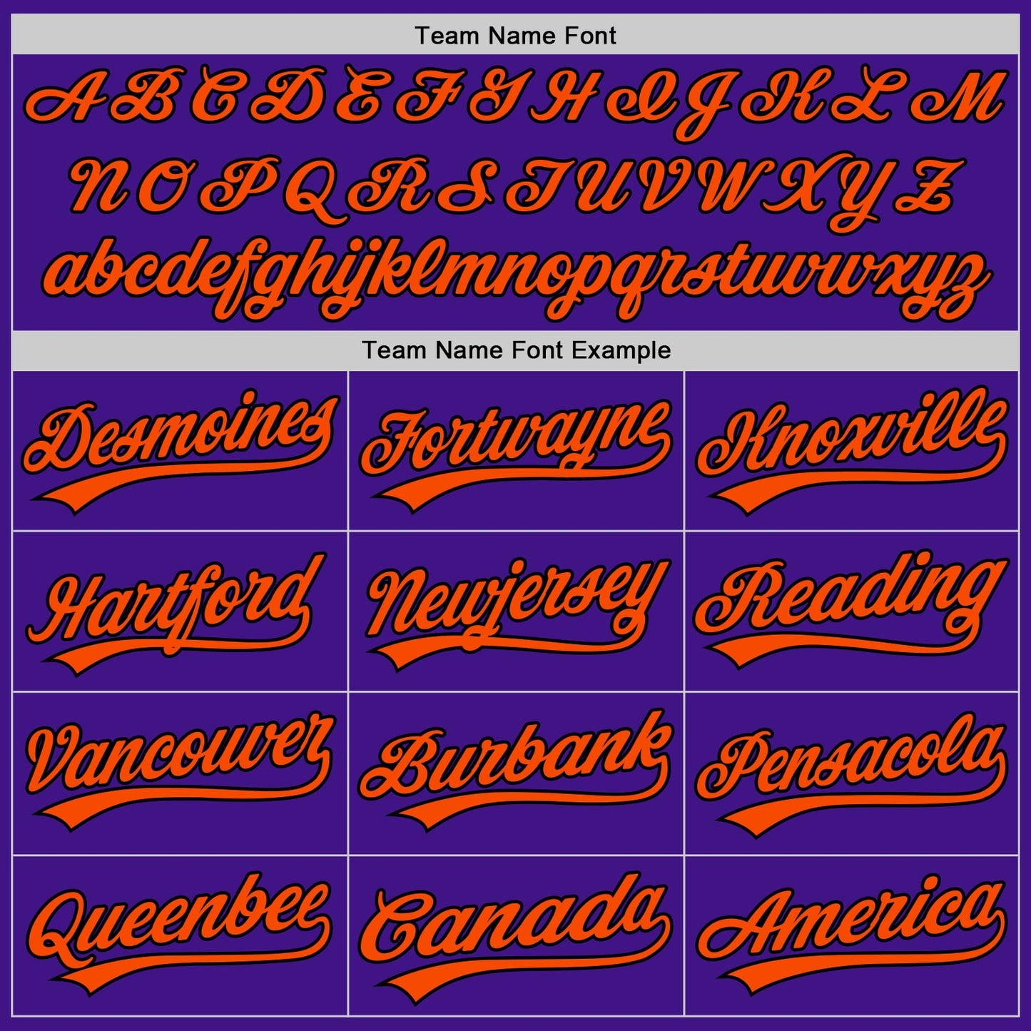 Custom Purple Orange-Black Authentic Throwback Baseball Jersey - Sky-Custom