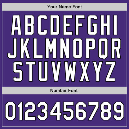 Custom Purple White-Black Authentic Throwback Basketball Jersey - Sky-Custom