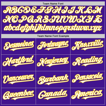 Custom Purple Teal-Yellow Mesh Authentic Throwback Baseball Jersey - Sky-Custom