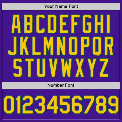Custom Purple Yellow-Kelly Green Mesh Authentic Throwback Baseball Jersey - Sky-Custom