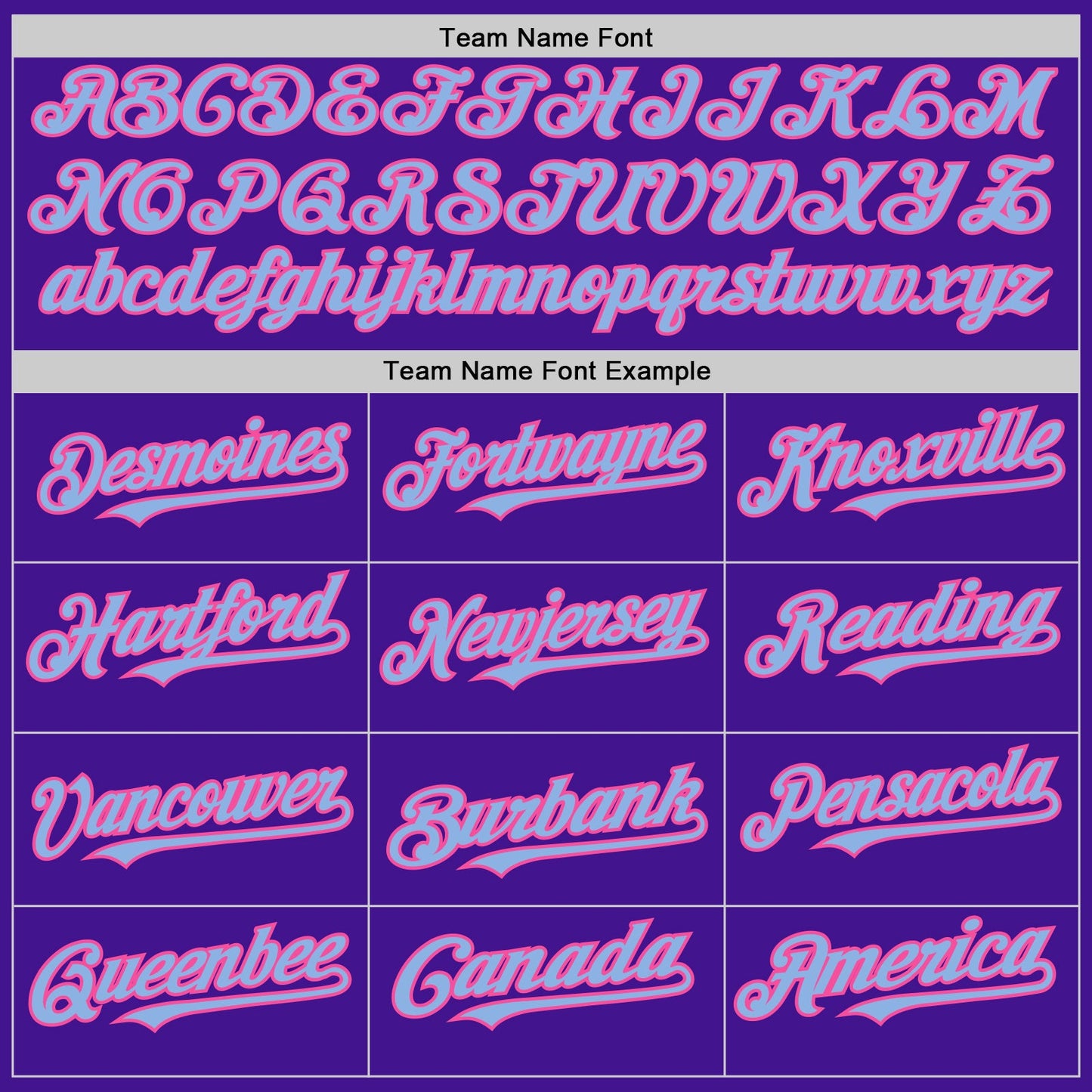 Custom Purple Light Blue-Pink Mesh Authentic Throwback Baseball Jersey - Sky-Custom